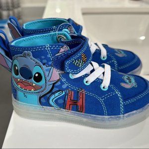 Disney Stitch Toddler Boy Light Up High Tops